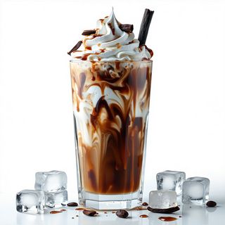 Ice Latte Vanilla com Chantilly