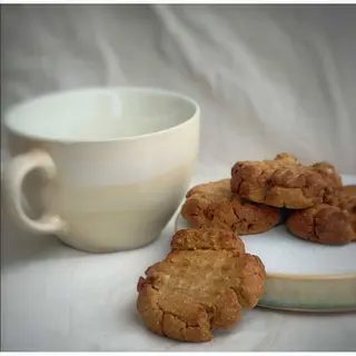 Cookie “dinosaurio” de almendra y cacahuete (8 unidades) - Frutos secos