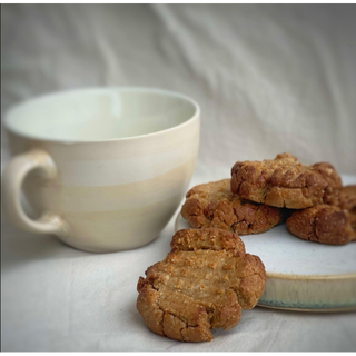 Cookie “dinosaurio” de almendra y cacahuete (8 unidades)