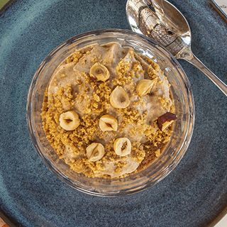 Mousse di cioccolato e nocciole Piemonte