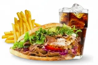 Menú Kebab Sólo Carne