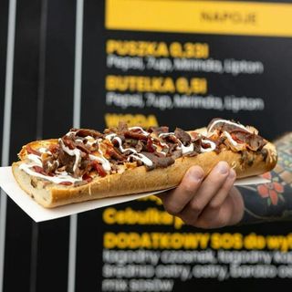 Zapiekanka z mięsem