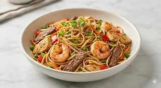 Tallarines Tres Delicias