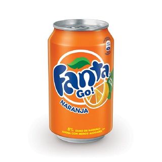 Fanta Naranja lata 330ml.