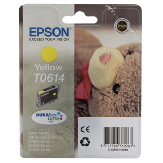 Cartucho De Tinta Epson T0614 Amarillo