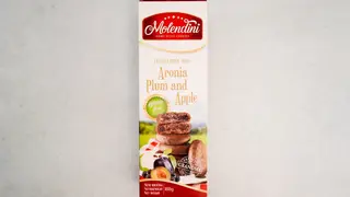 Keks sa vocnim punjenjem od aronije, sljive i jabuke