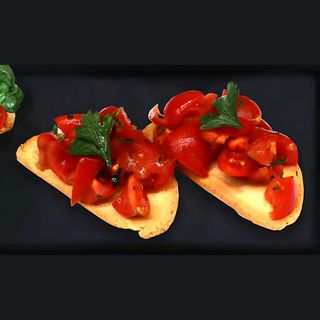 802. Bruschetta vegentarian 2 pezzi