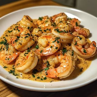 Creamy Garlic Shrimp