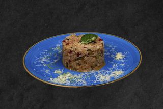 Risotto sa piletinom i pečerukama