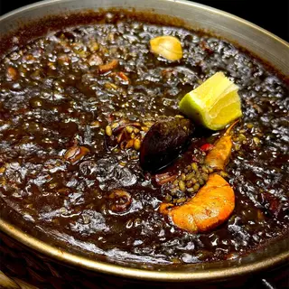 Arroz Negro Con Tinta De Calamar