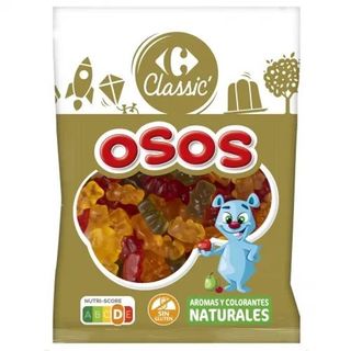 Caramelos de Goma Osos Carrefour sin Gluten 250 Gr.