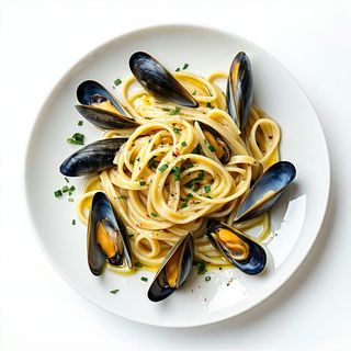 Linguine  con cozze