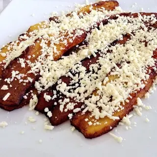 Tajada De Maduro Con Queso (Ración)