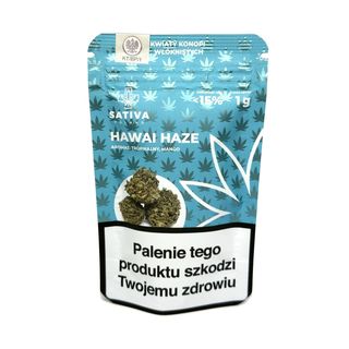 CBD Kwiaty Konopi "HAWAI HAZE" 1 g