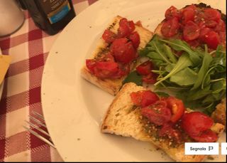 Bruschetta al pomodoro - 4 pezzi