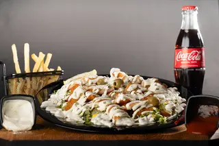 Pohovana pileća salata Meni 1