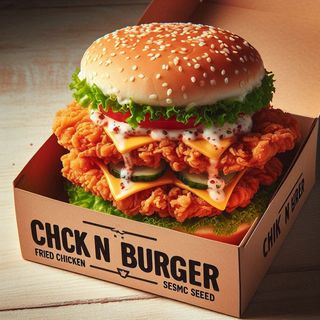 Grand chick burger 