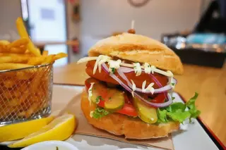 Hamburguesa Mediterránea
