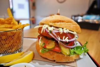 Hamburguesa Mediterránea