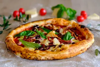 Pizza Vegetariană de post