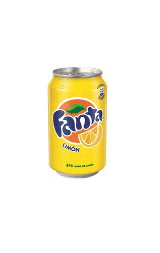 Fanta Limón lata 330ml.