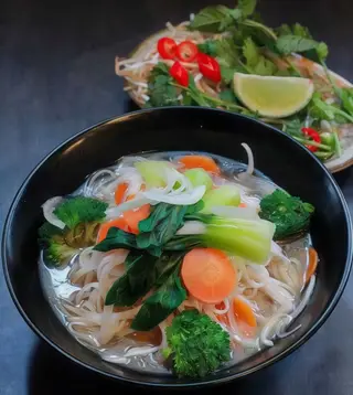 Pho Rau verduras .
