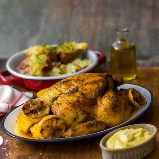 Pollo al ast (entero)