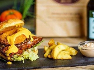 Menú Vegan Burger Bangkok