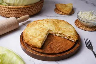 Placinta ca acasa la tigaie cu Varza, 220g