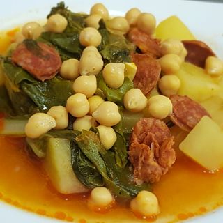 JUEVES Potaje de garbanzos 
