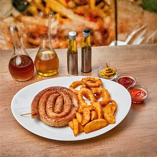 Domaće kobasice + pivo