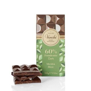 Venchi - Tavoletta Cioccolato Fondente 60% alla Menta 100g
