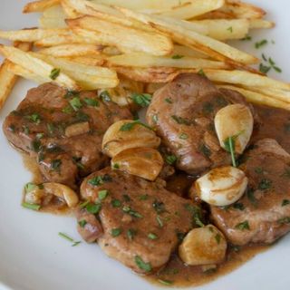 Vueltas De Solomillo A La Plancha