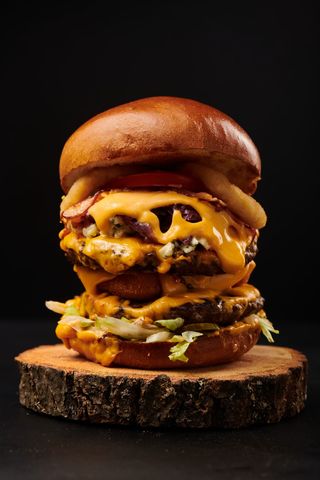 Rockfort with fries and sos burgatore