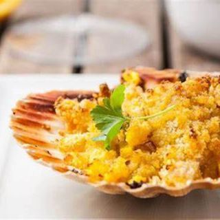 Risotto de Vieiras com Açafrão