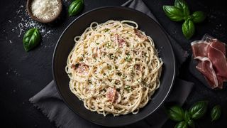 Prosciutto pasta