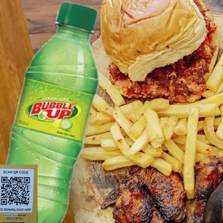 Burger Meal (Burger+ Chicken + chips + Drink