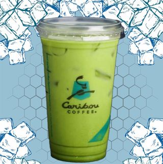 Iced Coconut Matcha Latte