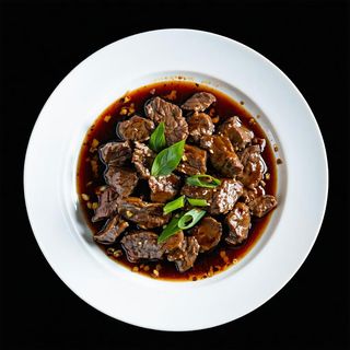 126 Manzo in salsa ostrica