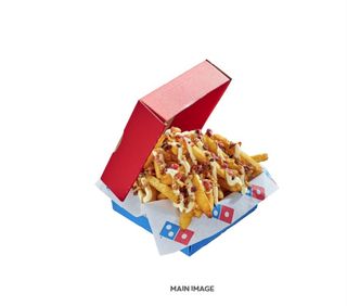 Frytki loaded z boczkiem i cebulką prażoną