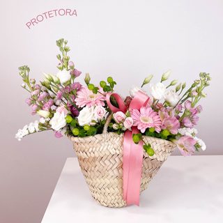 CESTA DE FLORES - PROTETORA