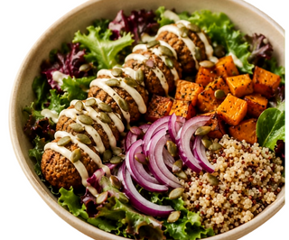 Poke bowl vegan energy
