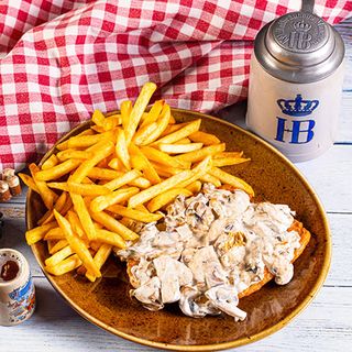 ქათმის სტეიკი ფრით