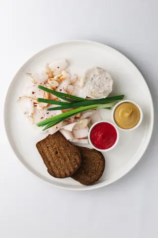 Асорті з сала з грінками (100/50/50/50г)