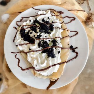 Crepe Chocolate con platano