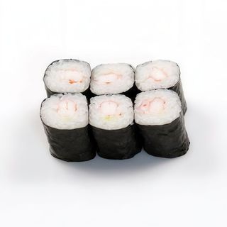 112 Maki Ebi 4pz Rotolo Di Alghe Con Interno Riso