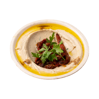 Hummus z suszonymi pomidorami