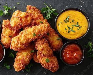 Crispy de pui picant