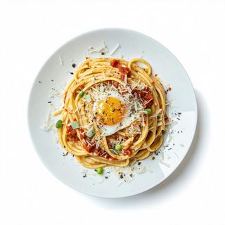 Spaghetti Garofalo gluten free alla carbonara