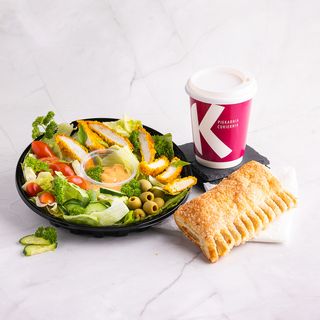 Sałatka i Kawa 300 ml i Ciastko Francuskie